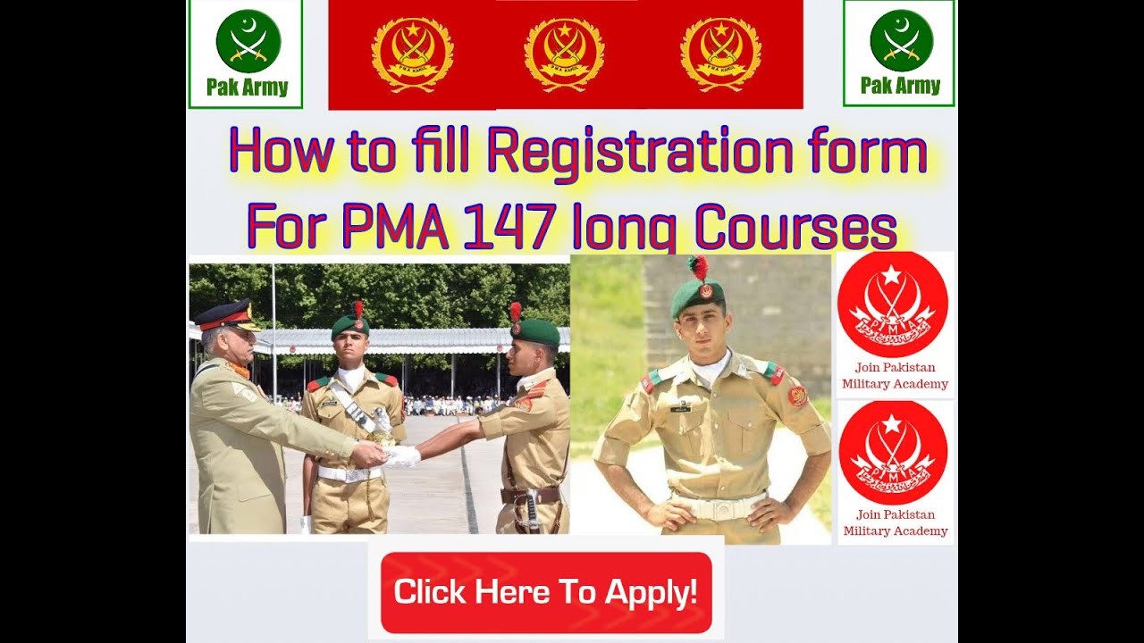 How to fill Registration Form for PMA 147 Long Course