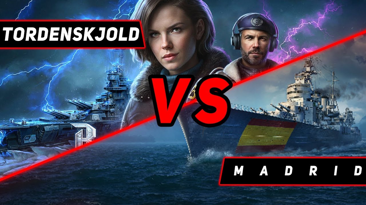 КРЕЙСЕР TORDENSKJOLD VS MADRID! ЧТО ОКАЖЕТСЯ СИЛЬНЕЕ? VKPLAY TWITCH TROVO YOUTUBE МИР КОРАБЛЕЙ