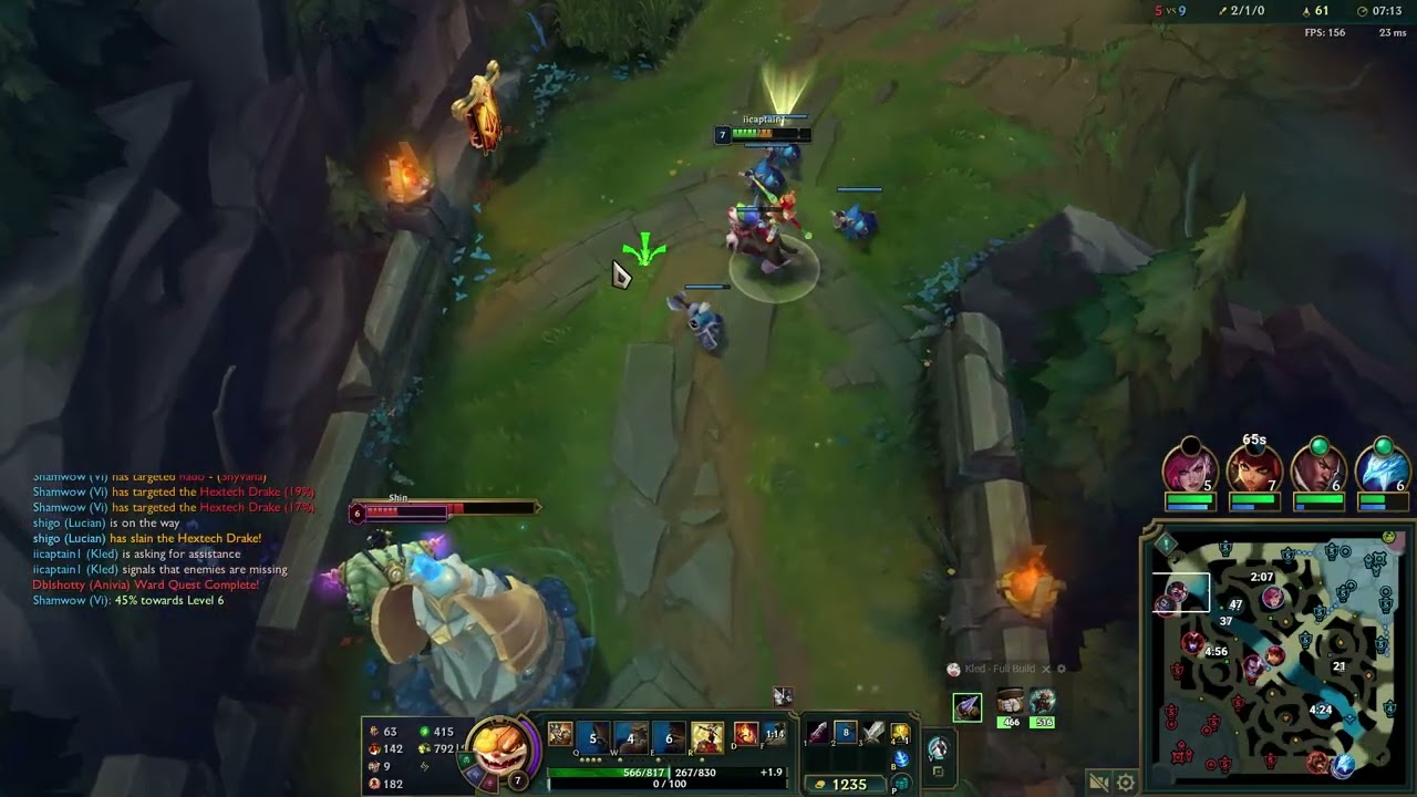 Kled vs Mundo