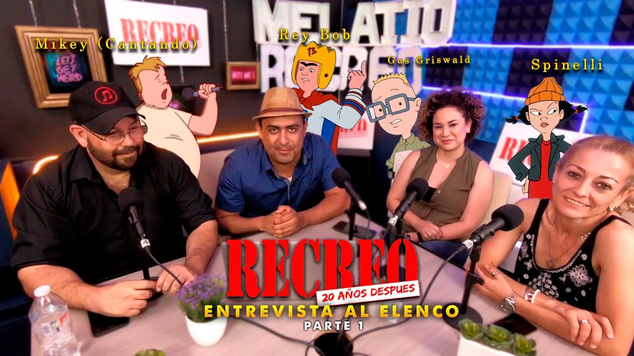 RECREO Entrevista al Elenco 20 Años Después Ep1 |Spinelli, Gus, Rey Bob y Voz cantada de Mikey
