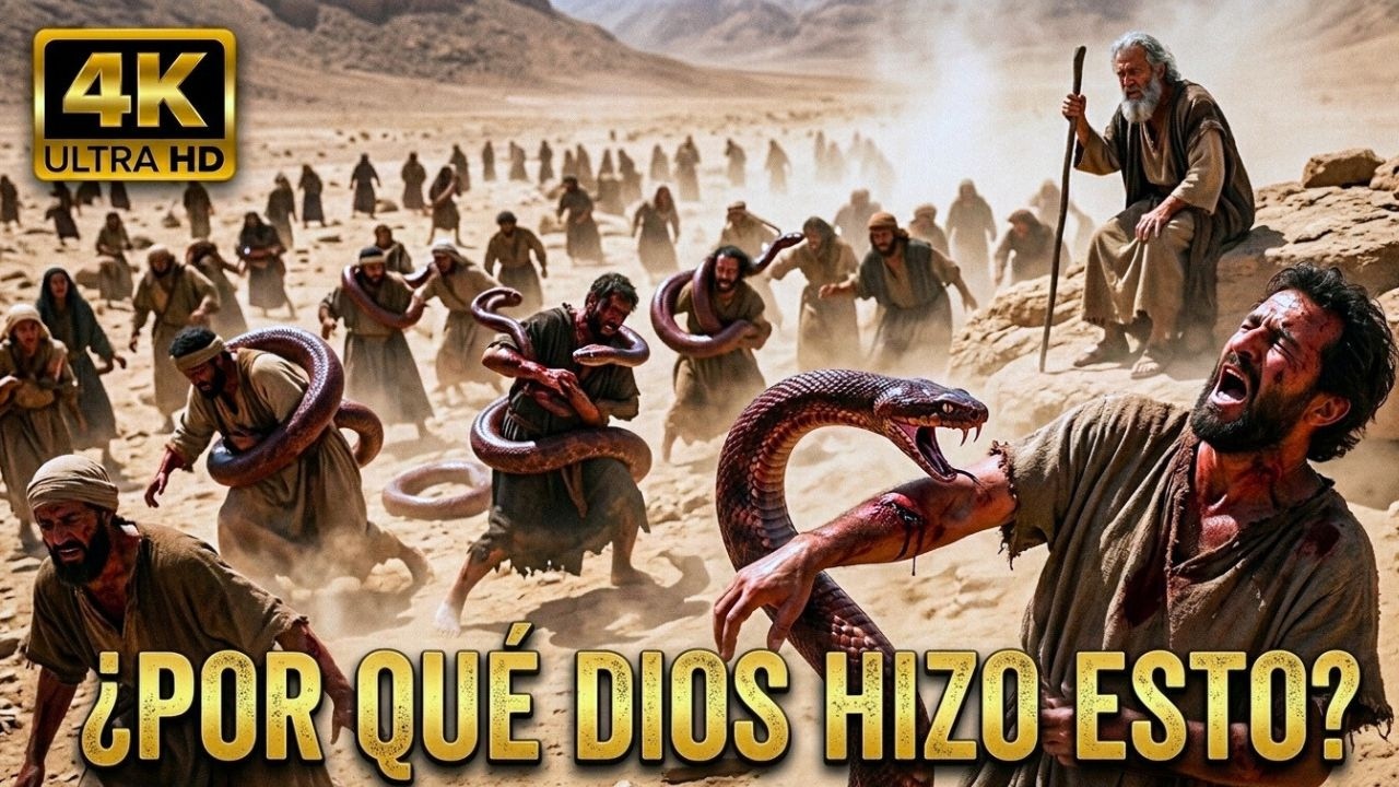 ¿POR QUÉ DIOS ENVIÓ SERPIENTES VENENOSAS PARA MATAR A LOS ISRAELITAS EN EL DESIERTO?