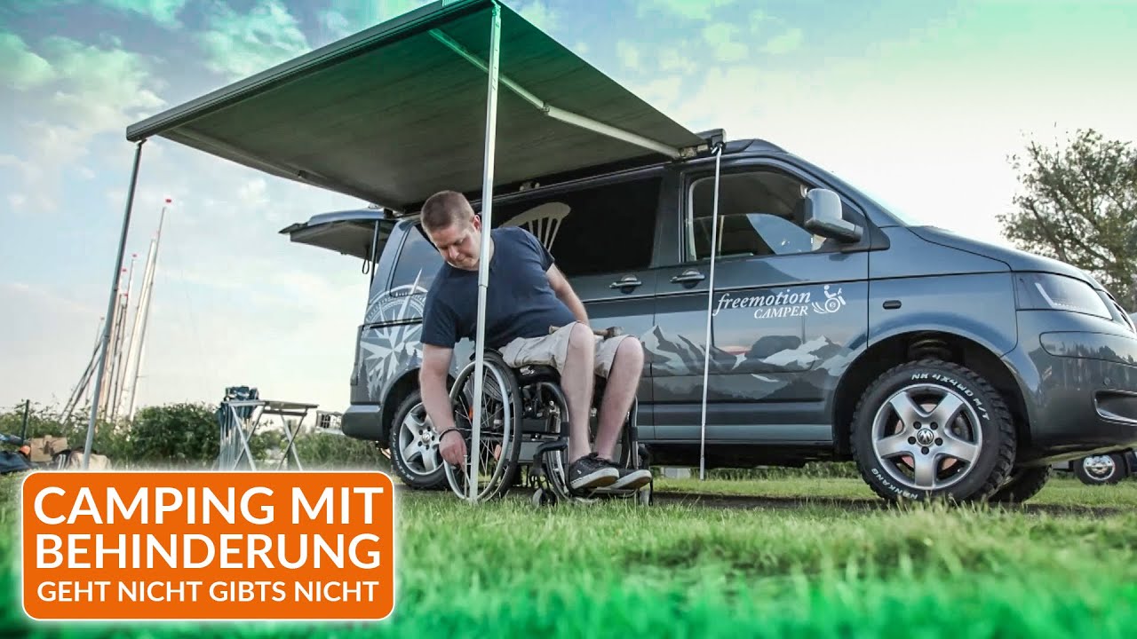 ZDF Volle Kanne | Camping mit Behinderung im Freemotion Camper