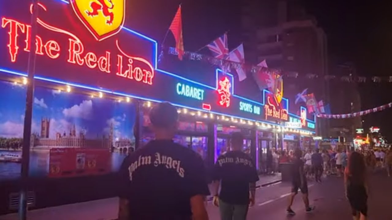 BENIDORM The Strip 1am-  Do NOT Be Crazy Staying Here.......