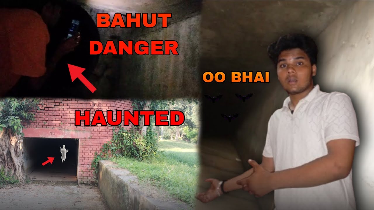 HAUNTED CAVE ll Real Experience  😨                      