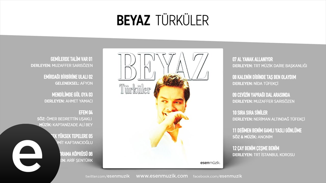 Kalenin Dibinde Taş Ben Olaydım (Beyaz) Official Audio #kalenindibindetaşbenolaydım #beyaz