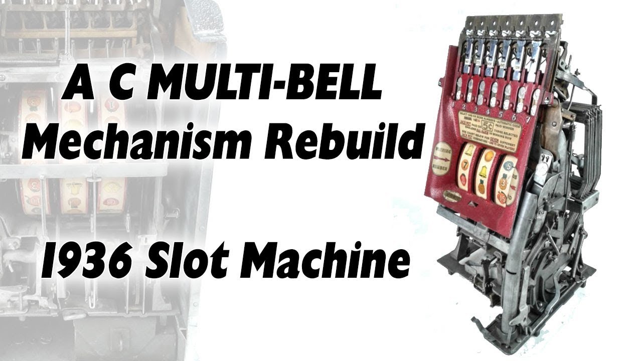 The Repair Shop - Rebuild and Restoration A C Novelty Multi-Bell Slot Machine 1936