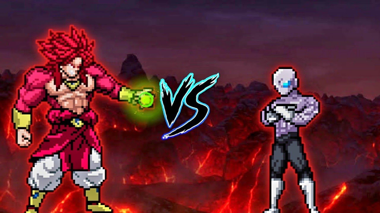 Limit Break Broly SSJ4 V6 OP VS Jiren V2 OP (Zeed) in Jump Force Mugen