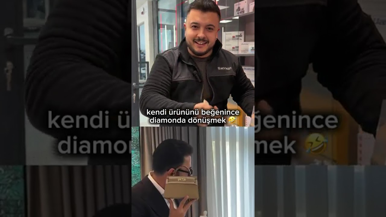 Kendi &uuml;r&uuml;n&uuml;n&uuml; beğenince