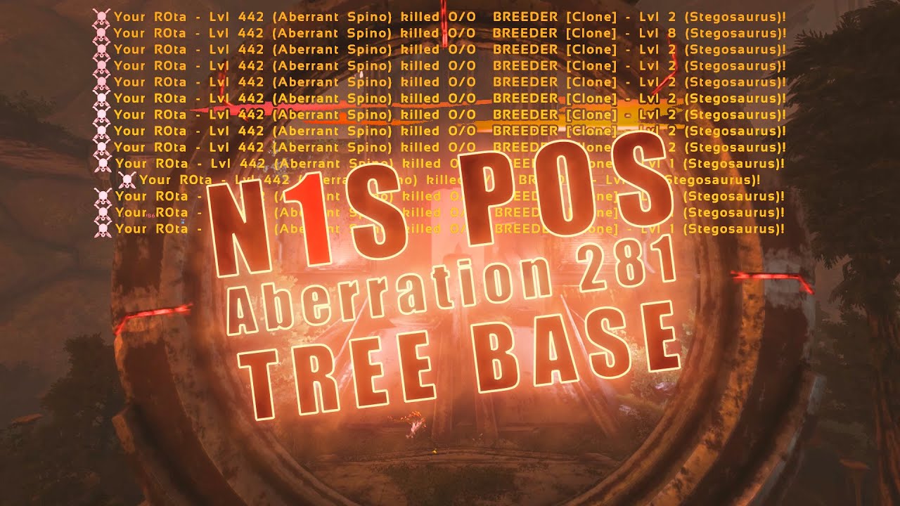 Destroying N1S Beta´s Tree Base | Wiu Wiu/TPG | ARK Official PvP