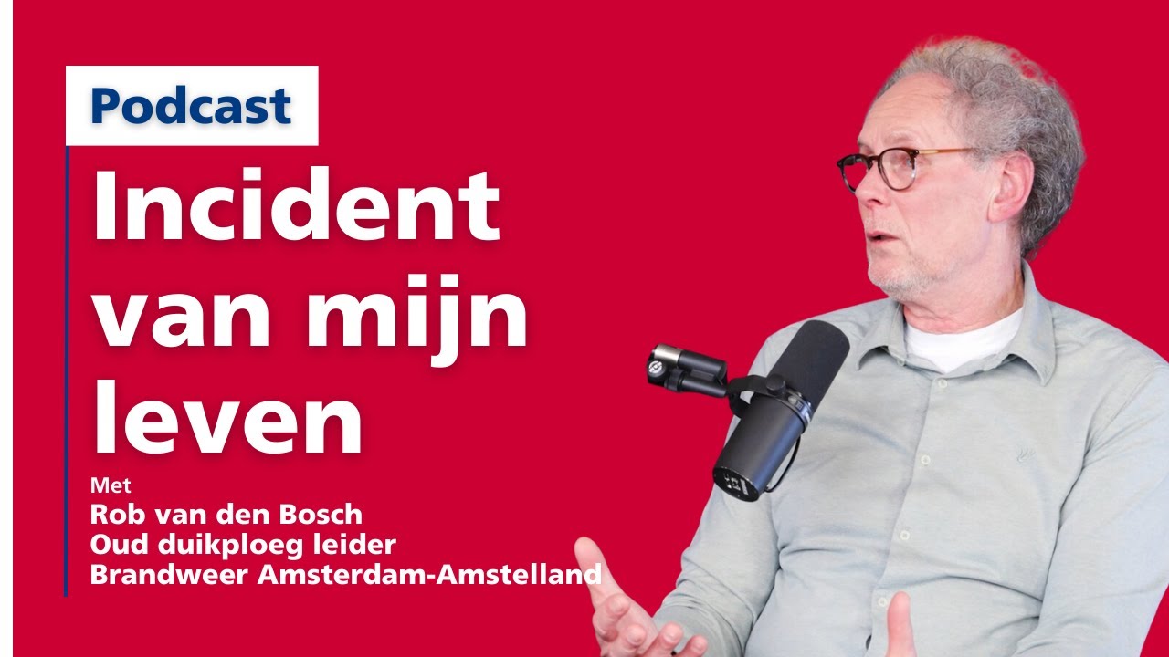Incident van mijn leven: gepensioneerde duikploeg leider, Rob van den Bosch