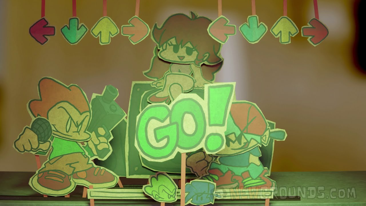 Friday Night Funkin' (FNF) - Cardboard Edition (Animation)