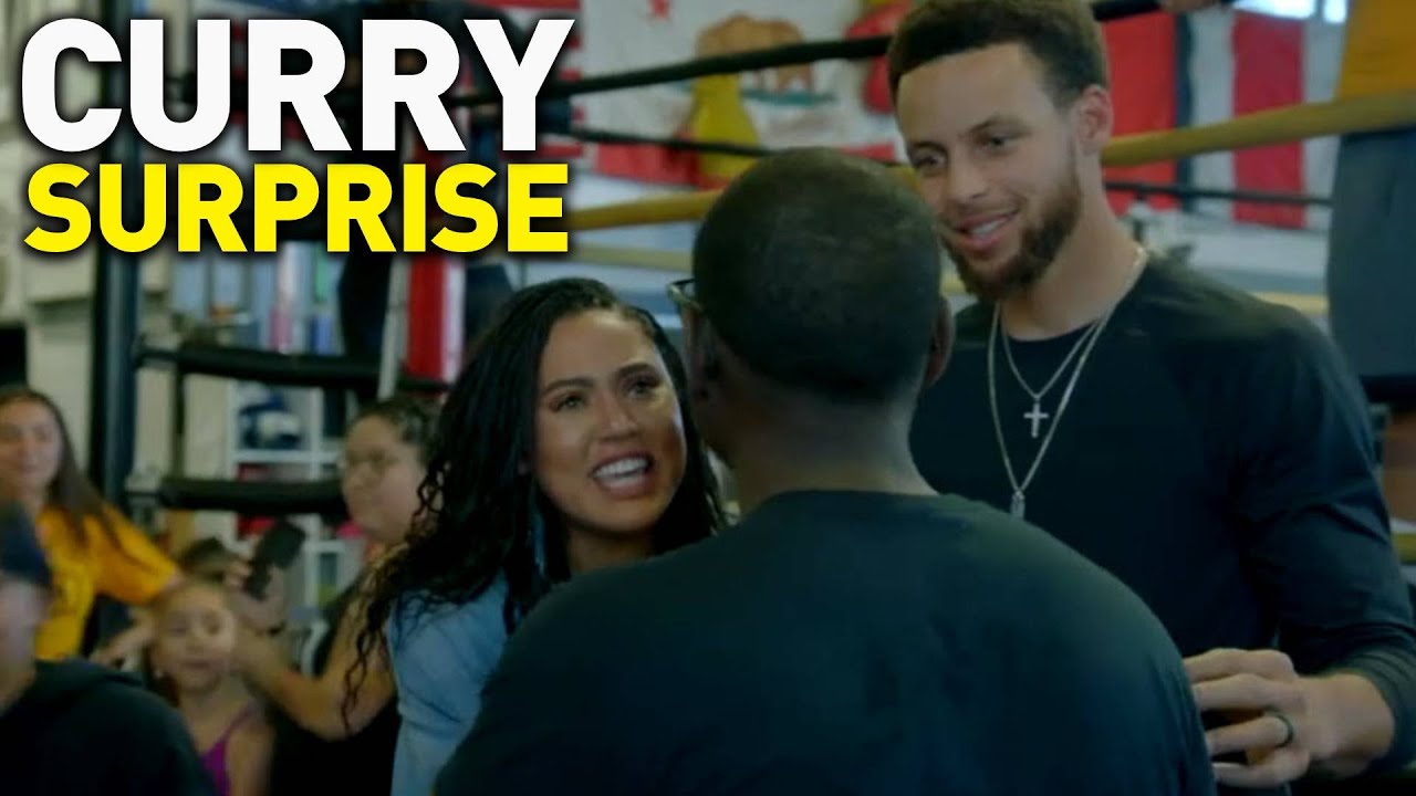 Steph Curry and Ellen Surprise Non-Profit Gym in Oakland