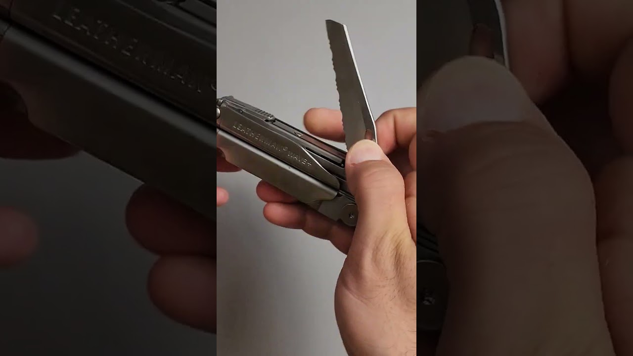 🛠 Secret Storage in Leatherman Wave (Pocket Clip Tricks)