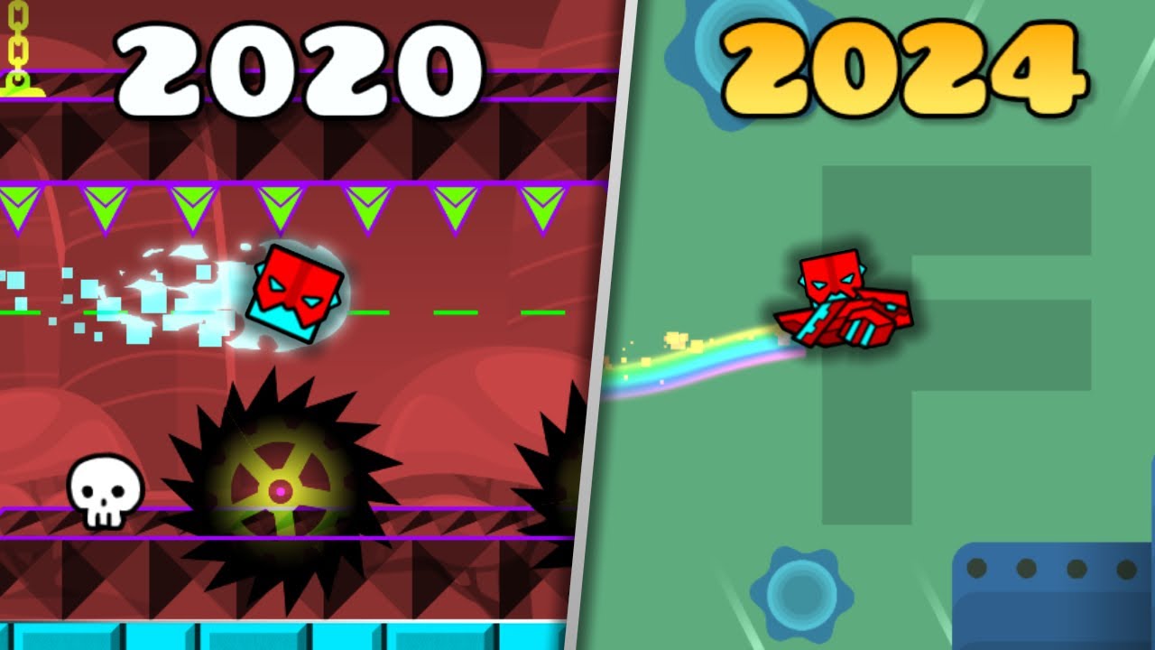Mi EVOLUCIÓN en la CREACIÓN de NIVELES | Geometry Dash