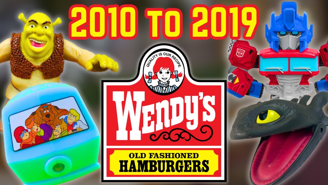 Every Wendy's Kids Meal Ever: 2010 to 2019!