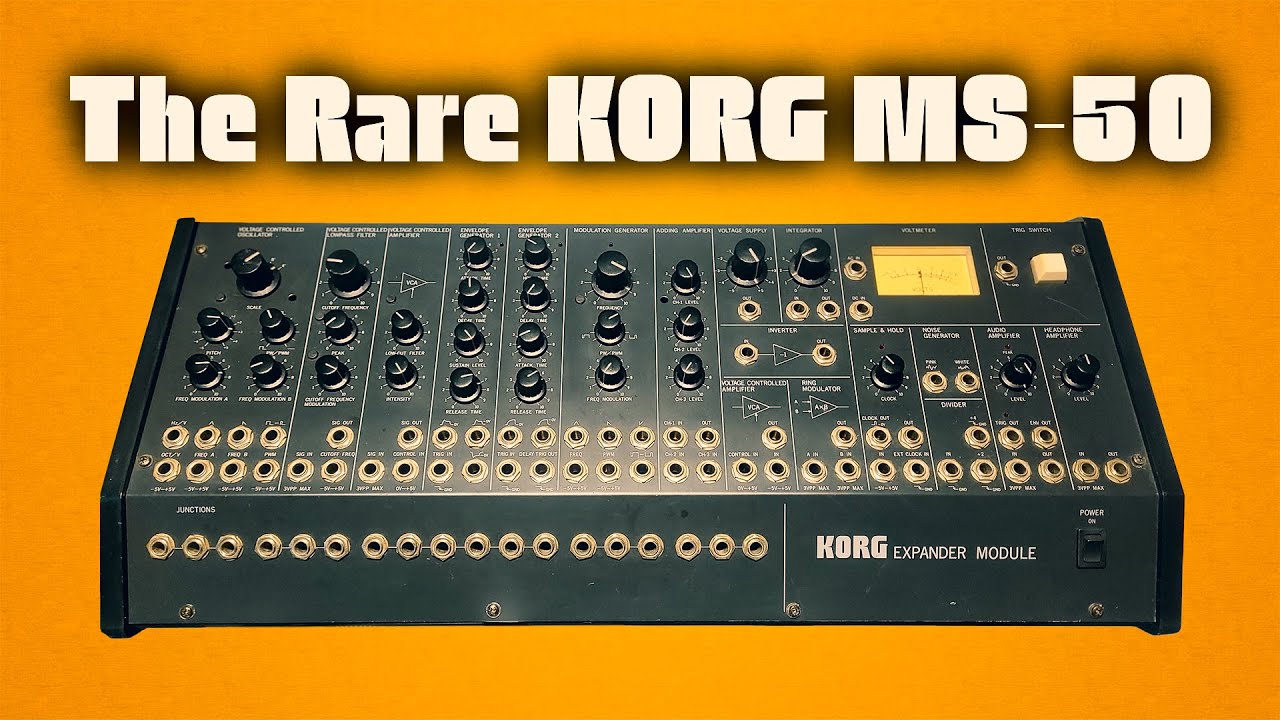 The Rare KORG MS-50 from 1978
