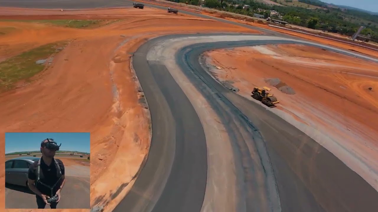 Autódromo de Goiânia - Preparativos Moto GP 2025 / FPV Tour Rafa Drone
