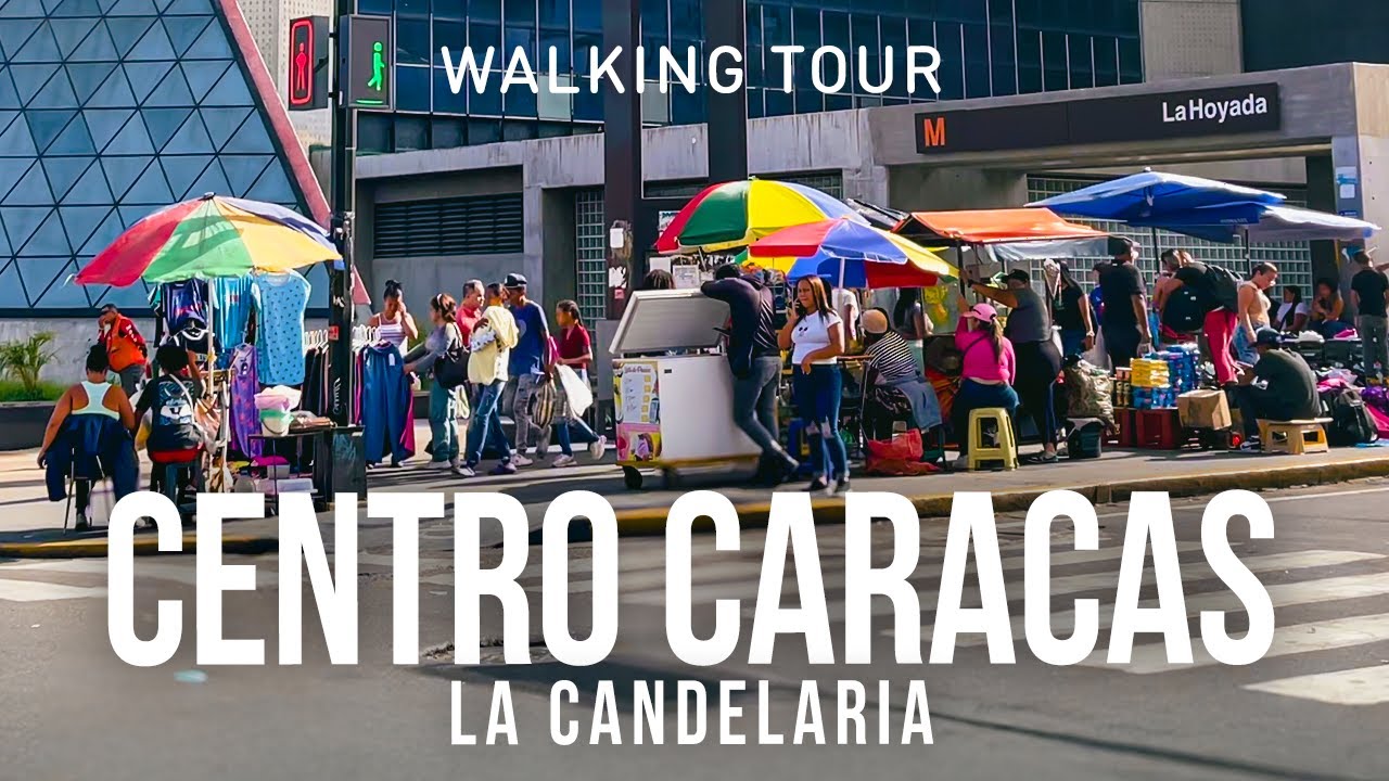 Walking City Tour Caracas 🇻🇪 4K:  El Centro y La Candelaria | calles con memoria y cambio urbano