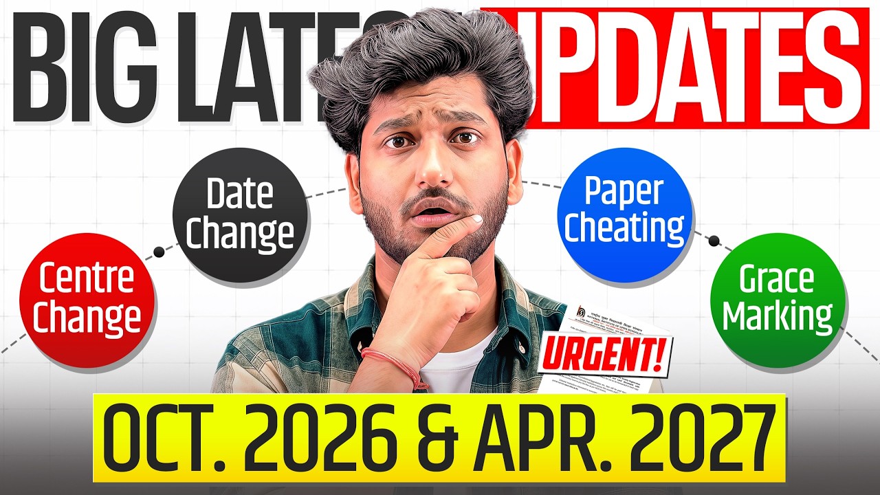 NIOS Big Updates 😱 Date Sheet Changed? Oct 2026 & Apr 2027 | Centre Change, Grace Marks