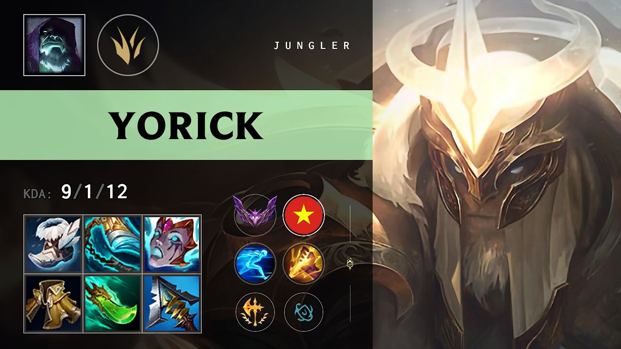 Yorick Jungle vs Hecarim - VN Master Patch 26.11