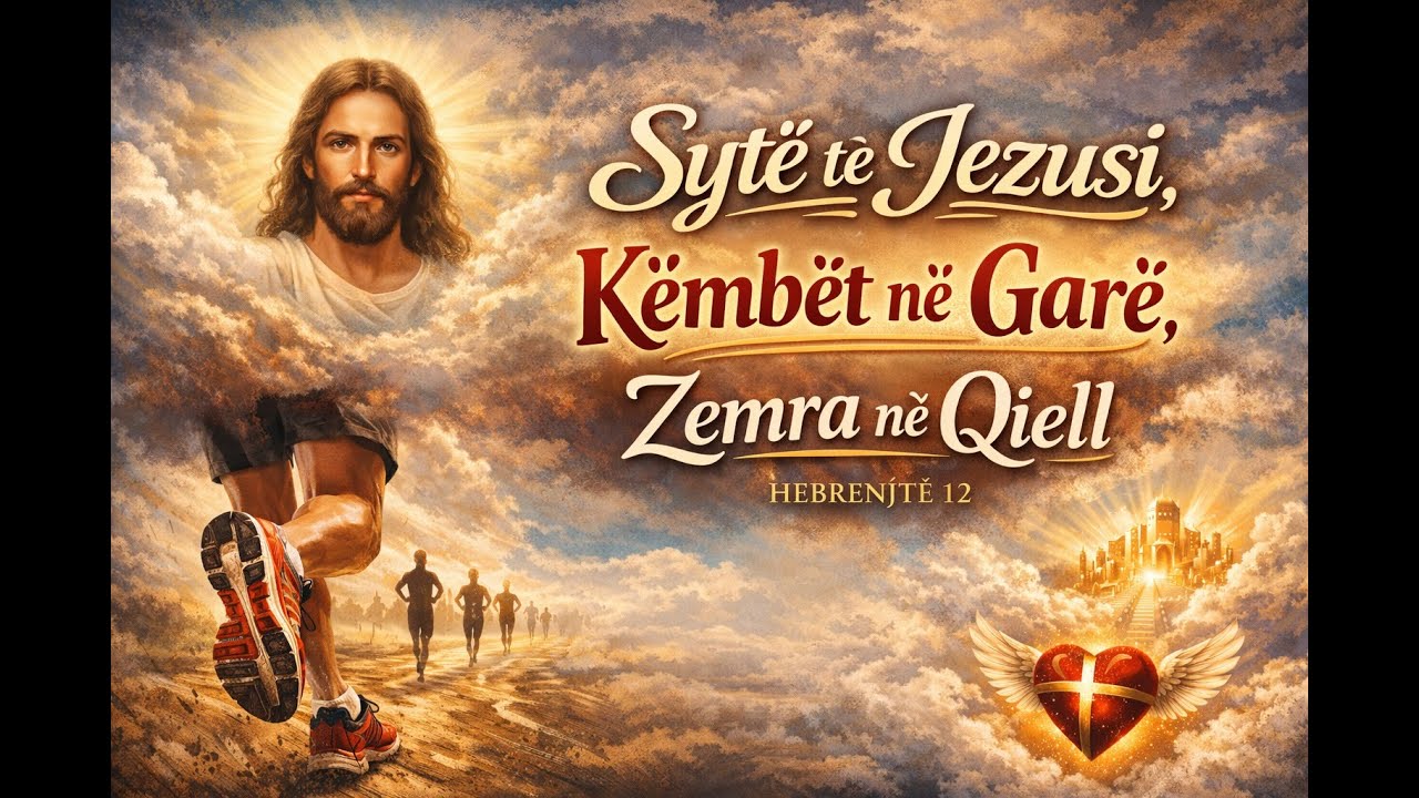 Sytë te Jezusi, Këmbët në Garë, Zemra në Qiell” (Hebrenjte 12)