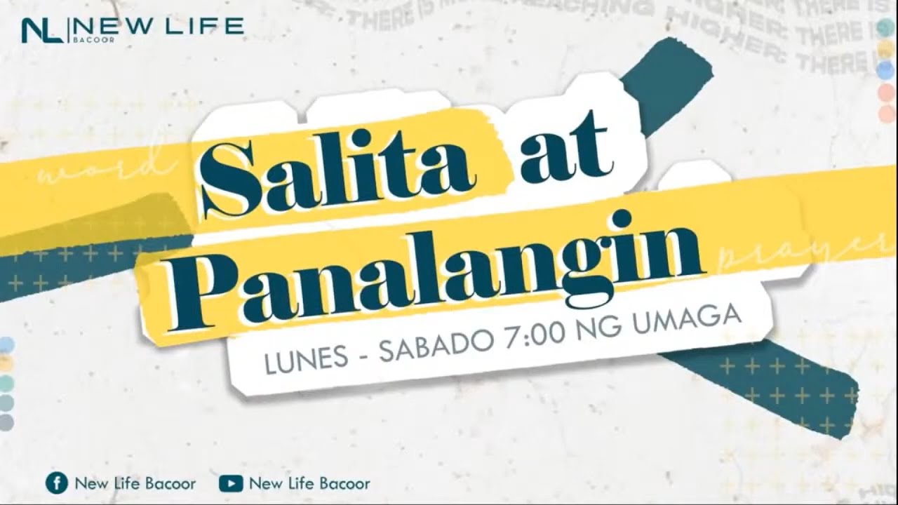 “Our Identity in Christ” | Salita at Panalangin with Pastor Elijah & Sis. Rica Dugasan
