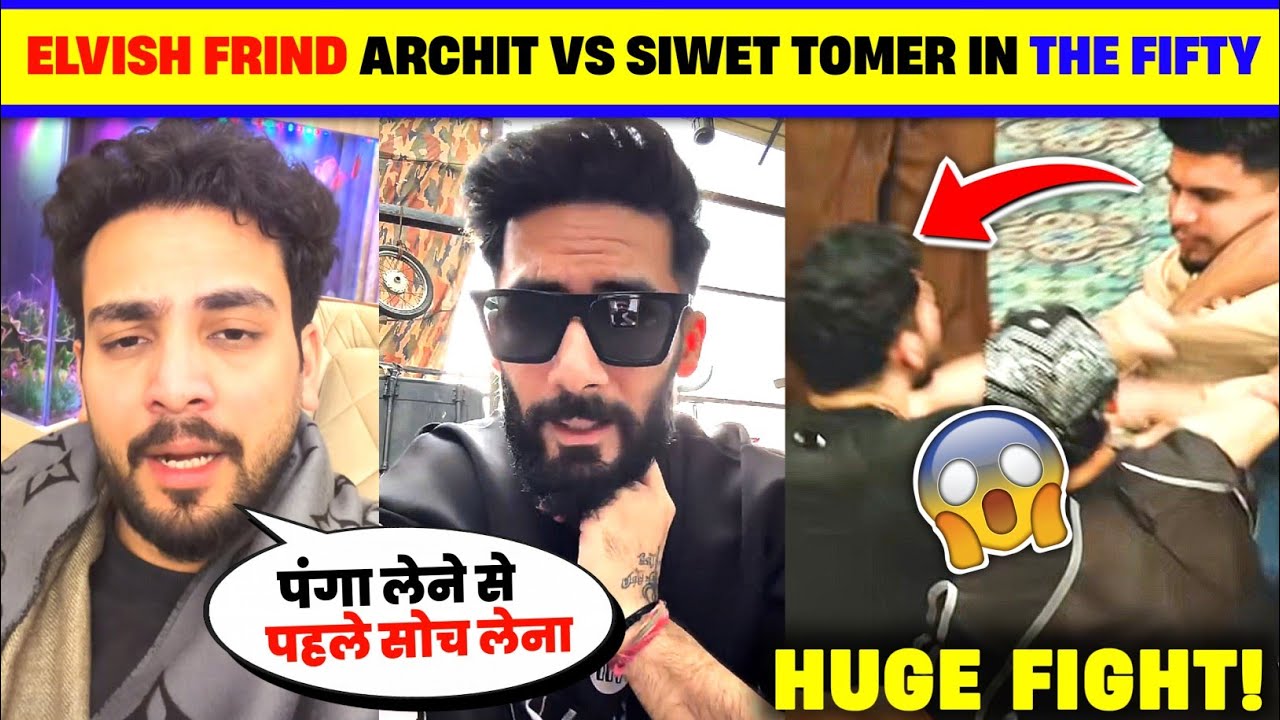 😱Elvish Yadav’s Friend Archit F!GHT with Siwet Tomer in The 50😡 | Aukat Ke Bahar S2 l Elvish Yadav 