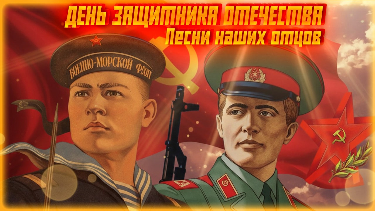 ДЕНЬ ЗАЩИТНИКА ОТЕЧЕСТВА! Песни наших отцов | Русская музыка