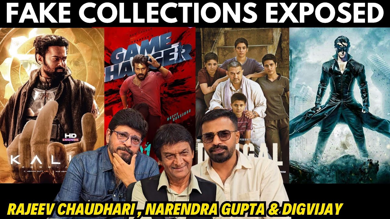 Fake Box Office Collection Exposed Of Hindi And South Movies | Inside Report By Experts