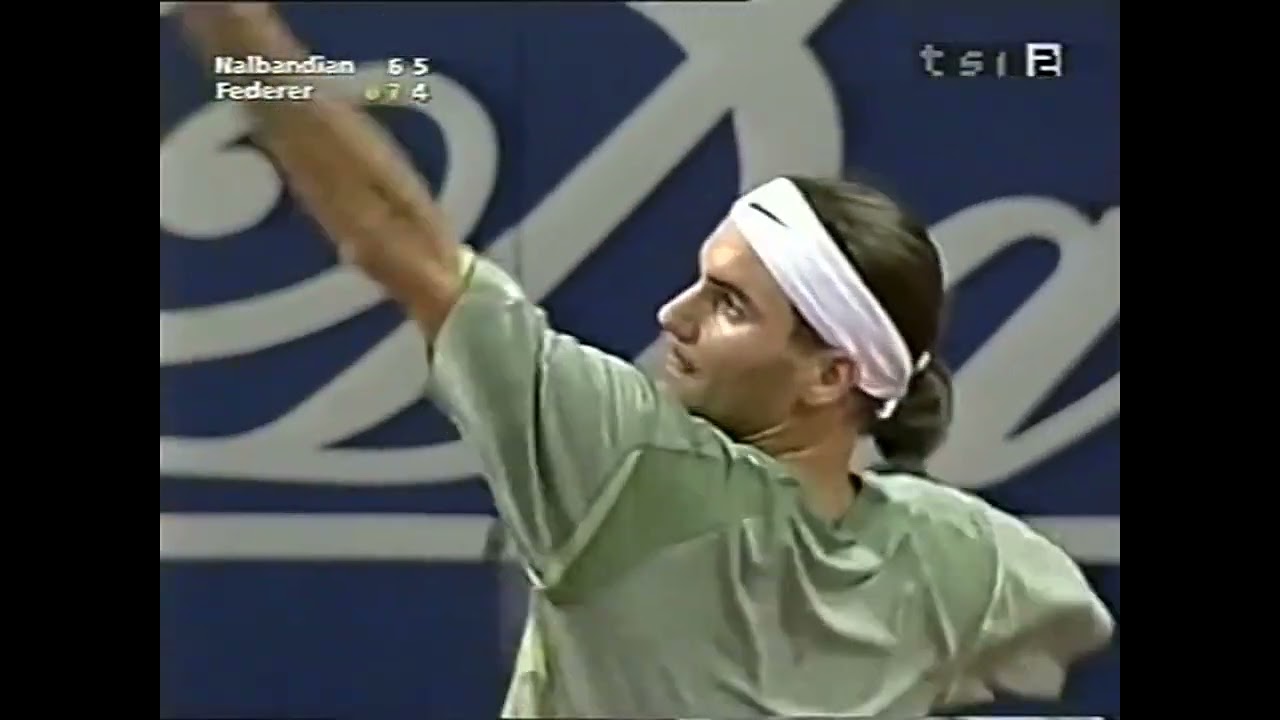 David Nalbandian vs Roger Federer 2002 Basel SF Highlights