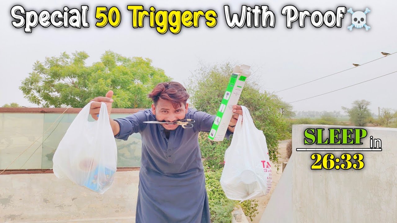 Special Aggressive 50 Triggers With Proof || Everyone Asleep In Just 26:33 Minutes