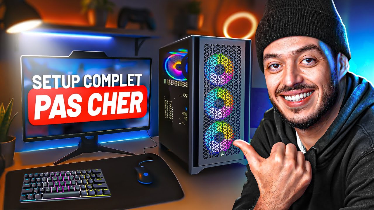 SETUP GAMING Complet PAS CHER Pour QHD - (Config Gamer + Périphériques Gaming)