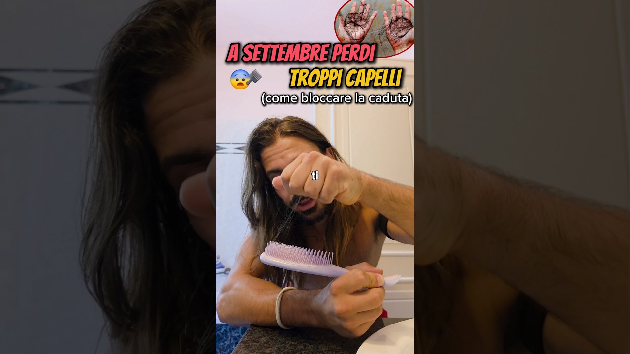 Bloccare la PERDITA DEI CAPELLI a settembre (&egrave; possibile?) #workout #fitness