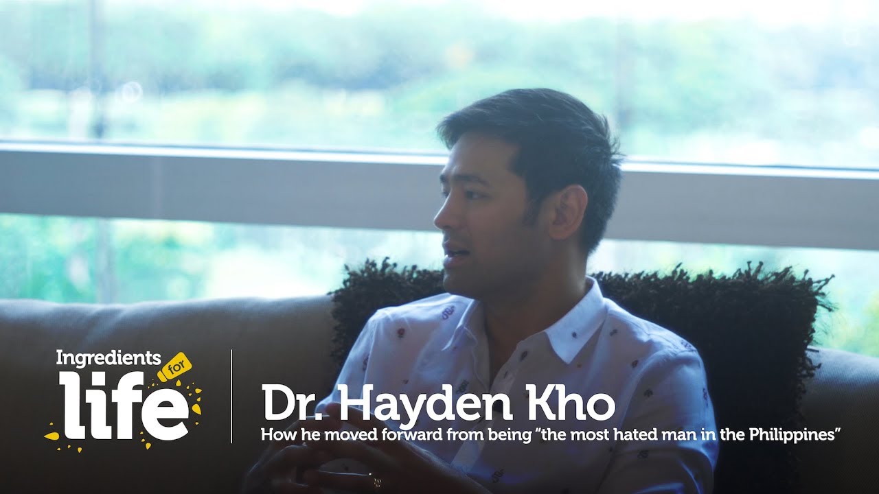 Dr. Hayden Kho on accountability, love, image, and public criticism