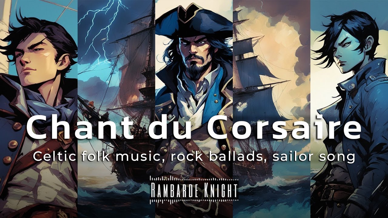 🏴‍☠️ Le chant du Corsaire | Pierre-Edouard Plucket - chanson Dunkerque - Sailor Song 🎶