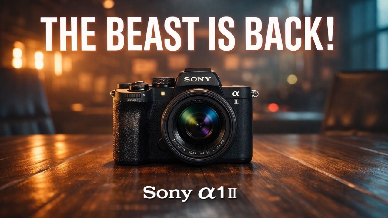 Sony A1 II &ndash; Зверь вернулся! Абсолютная 50-мегапиксельная камера, 8K