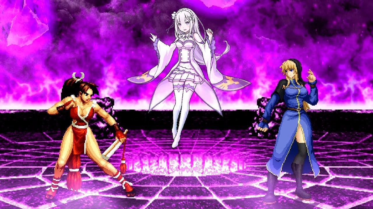 [KOF MUGEN] Mai Shiranui VS Schlussel Pre/Goeniko