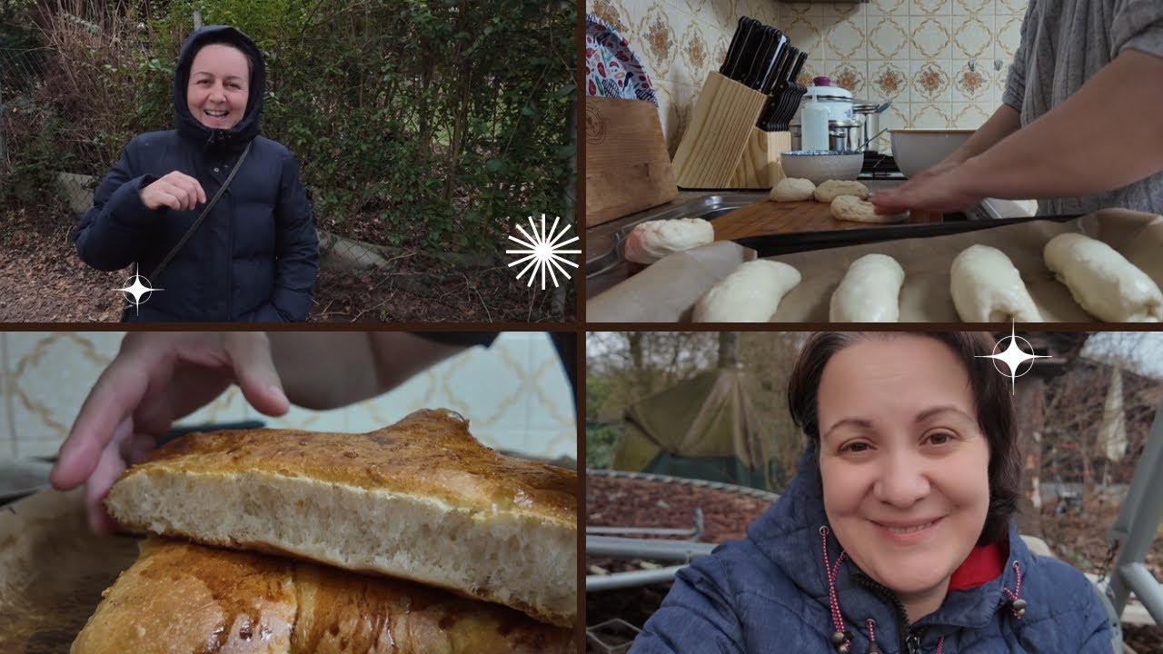 Ablamla Sohbet Vlogu | Akşam Poğaçası ve Bahçe Rutini#almanyavlog 