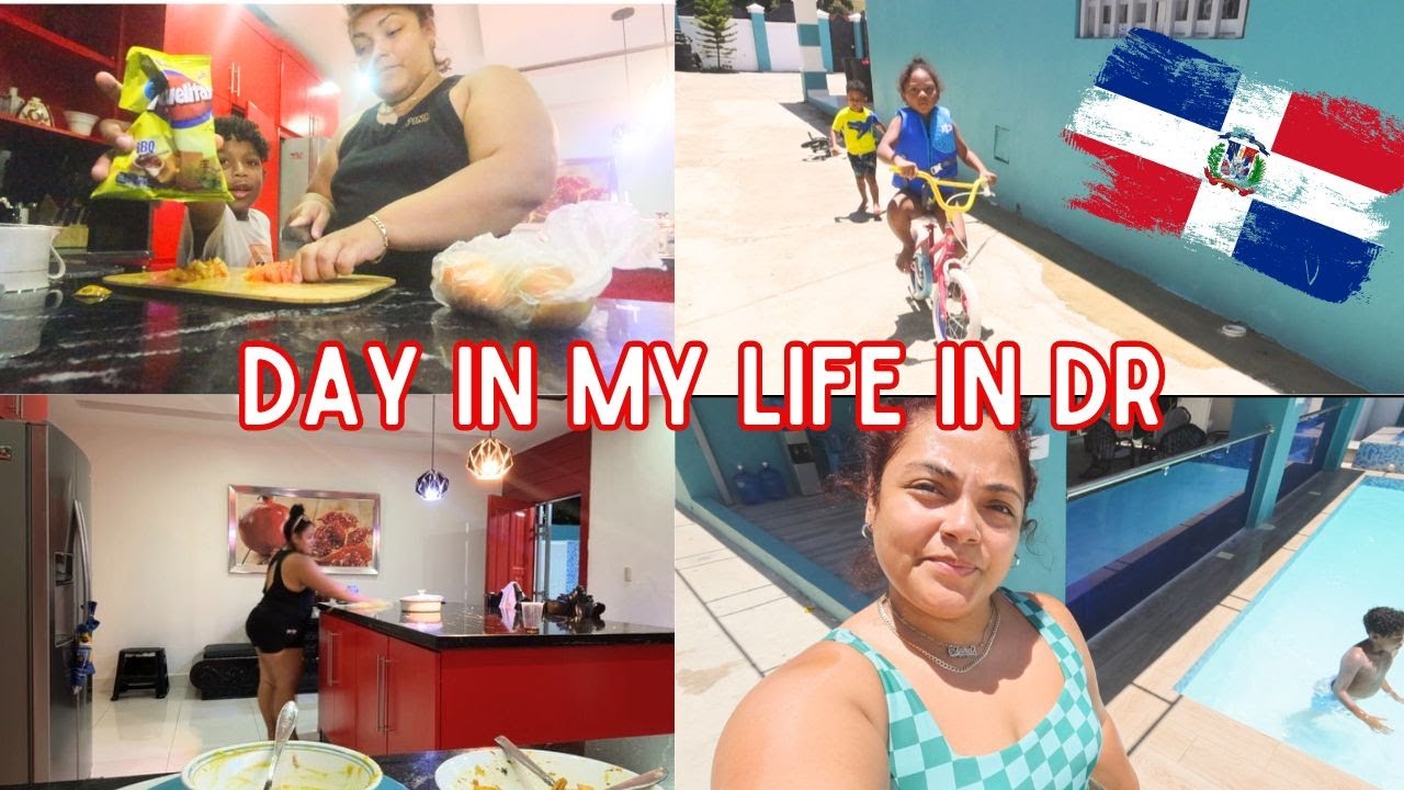 Day in my life in Dominican Republic | Cooking for my family | making memories with the cuzzos