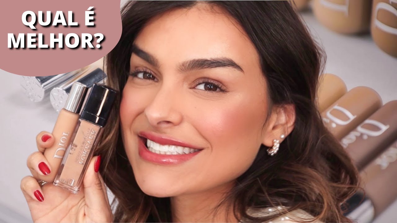 COMPAREI OS DOIS CORRETIVOS DA DIOR *QUAL É MELHOR?* |  DIOR BACKSTAGE CONCEALER