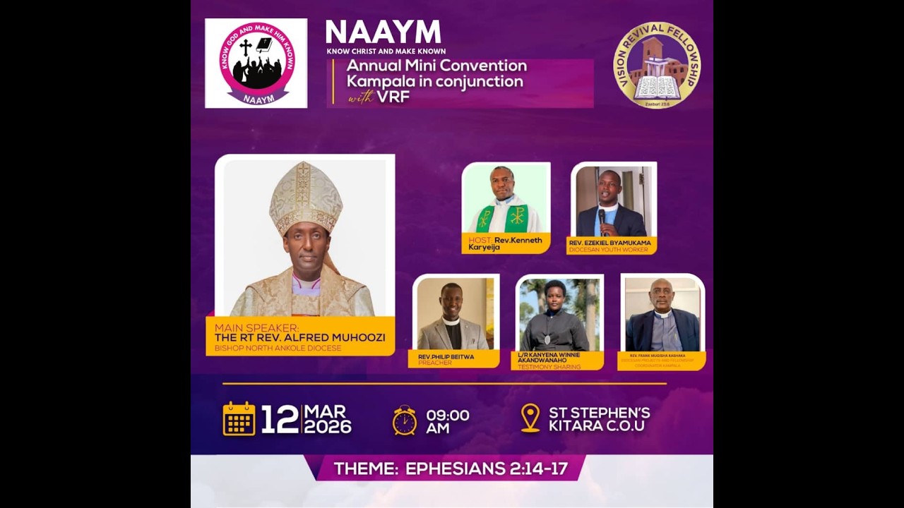 ANNUAL MIN CONVENTION- NORTH ANKOLE ANGLICAN YOUTH MISSIONERS