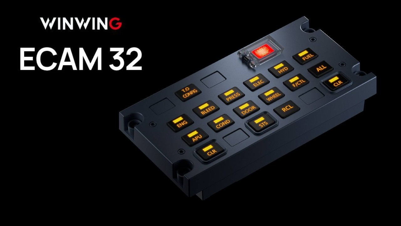 WinWing ECAM - Unboxing, Rozbieranie, Pierwszy Test