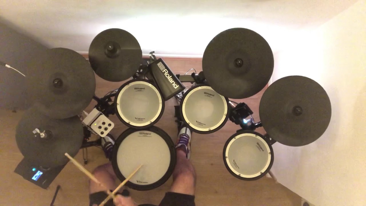 R.E.M - Losing My Religion - 1991 - Drumless - Drum Cover - Roland TD17KVX
