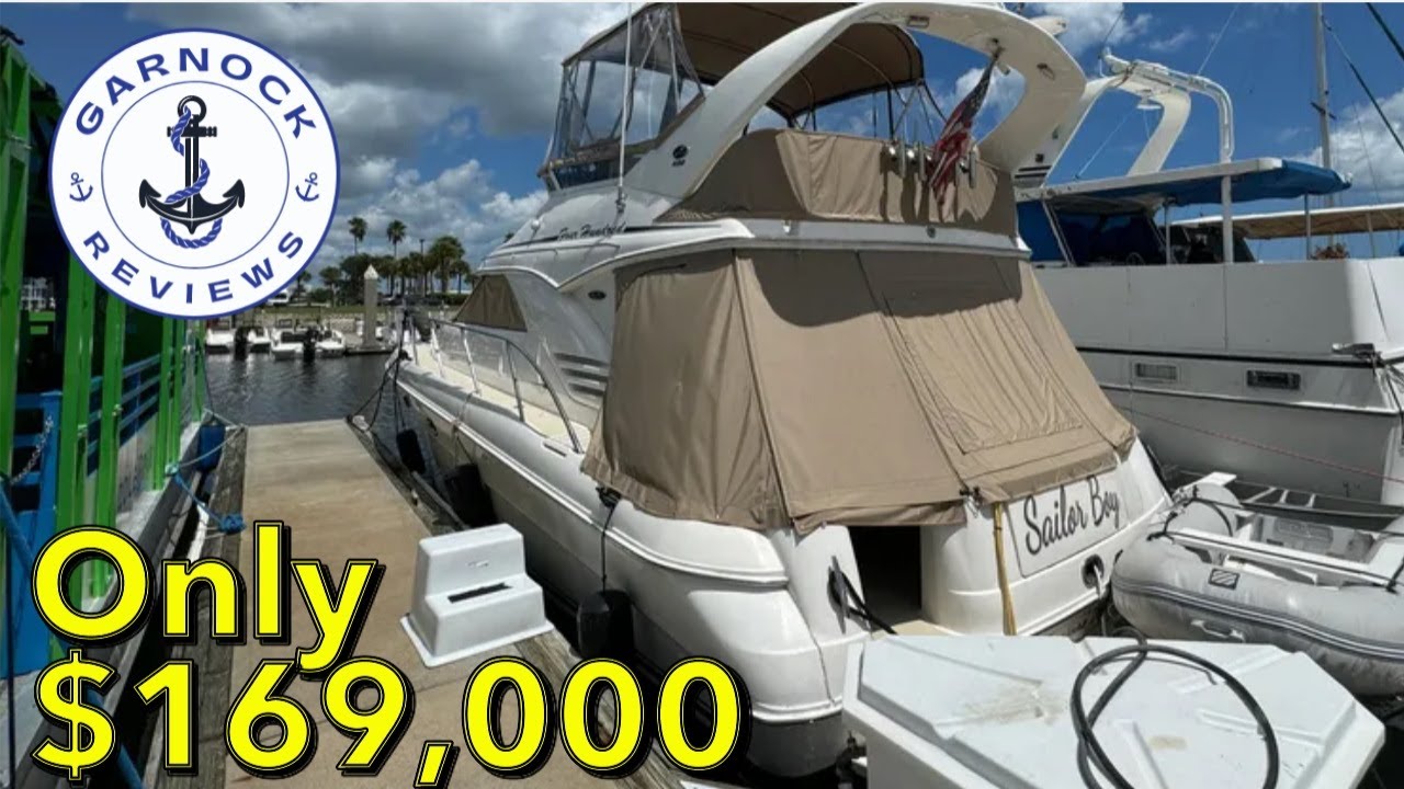 [Sold] - $169,000 - (2001) Sea Ray 400 Sedan Bridge Motor Yacht For Sale