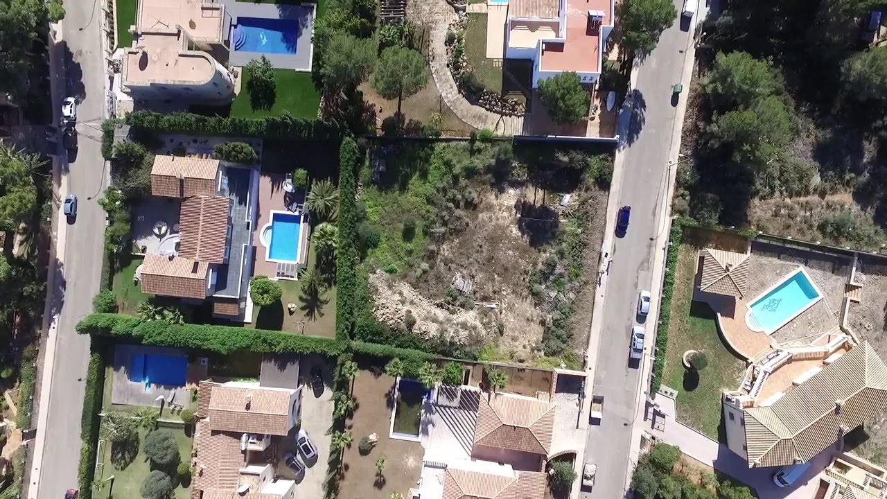 Aerial View of Plot - Sol De Mallorca