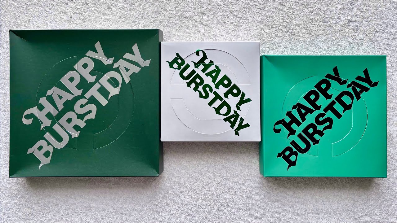 Распаковка альбома SEVENTEEN / Unboxing album SEVENTEEN HAPPY BURSTDAY (Set) + pob