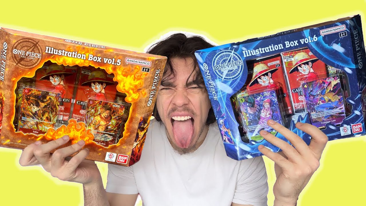 Opening the two NEW One Piece Illustration boxes 5 and 6!