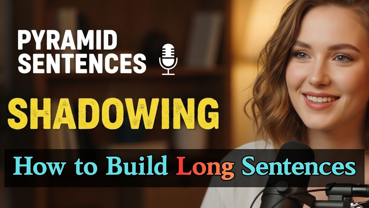 How to Build Long English Sentences for Fluent Speaking