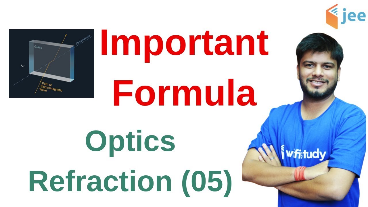 Important Formula | Physics | Optics | Refraction | Class 12 | JEE | Raj Sir