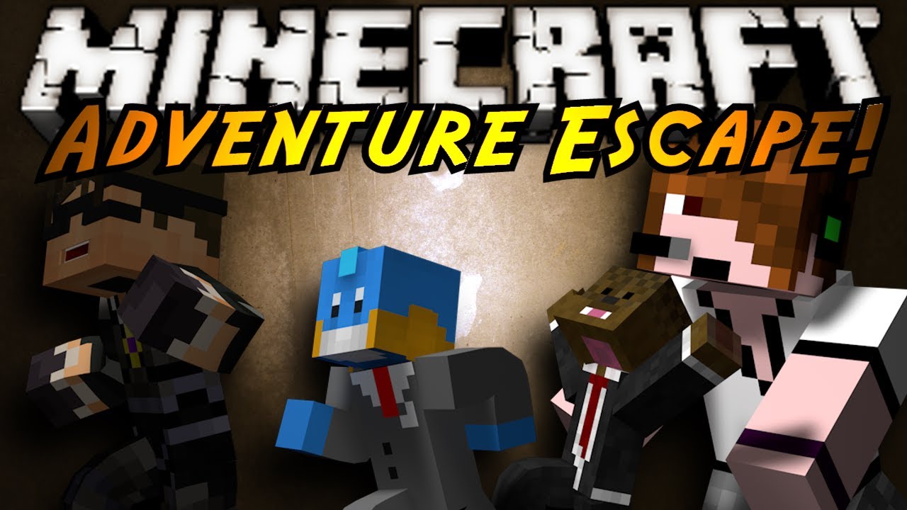 Minecraft Mini-Game : ADVENTURE ESCAPE!